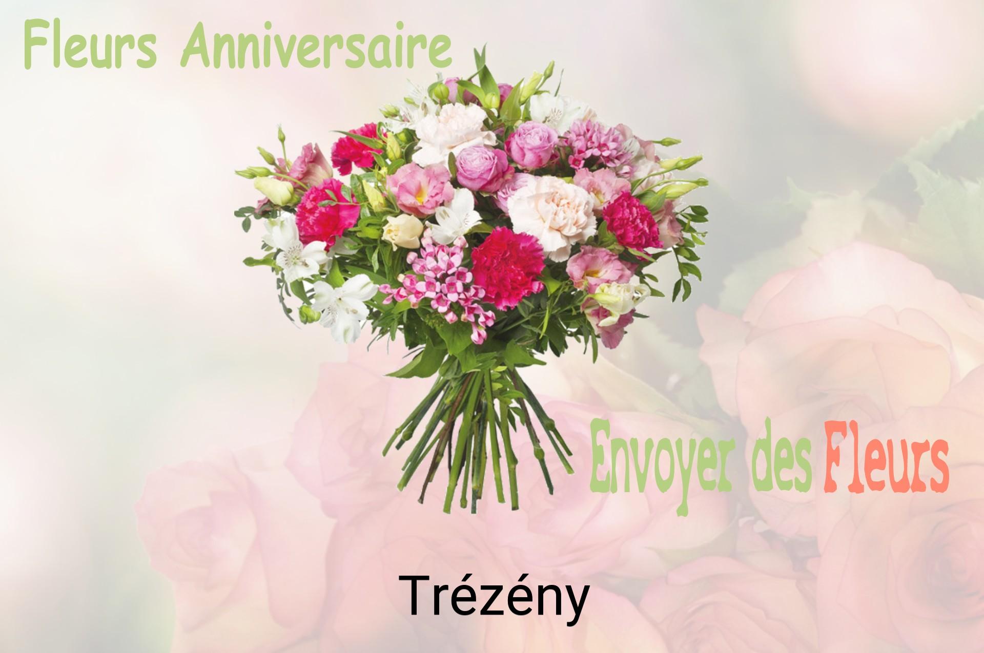 Bouquet de fleurs d’anniversaire livré à Trézény
